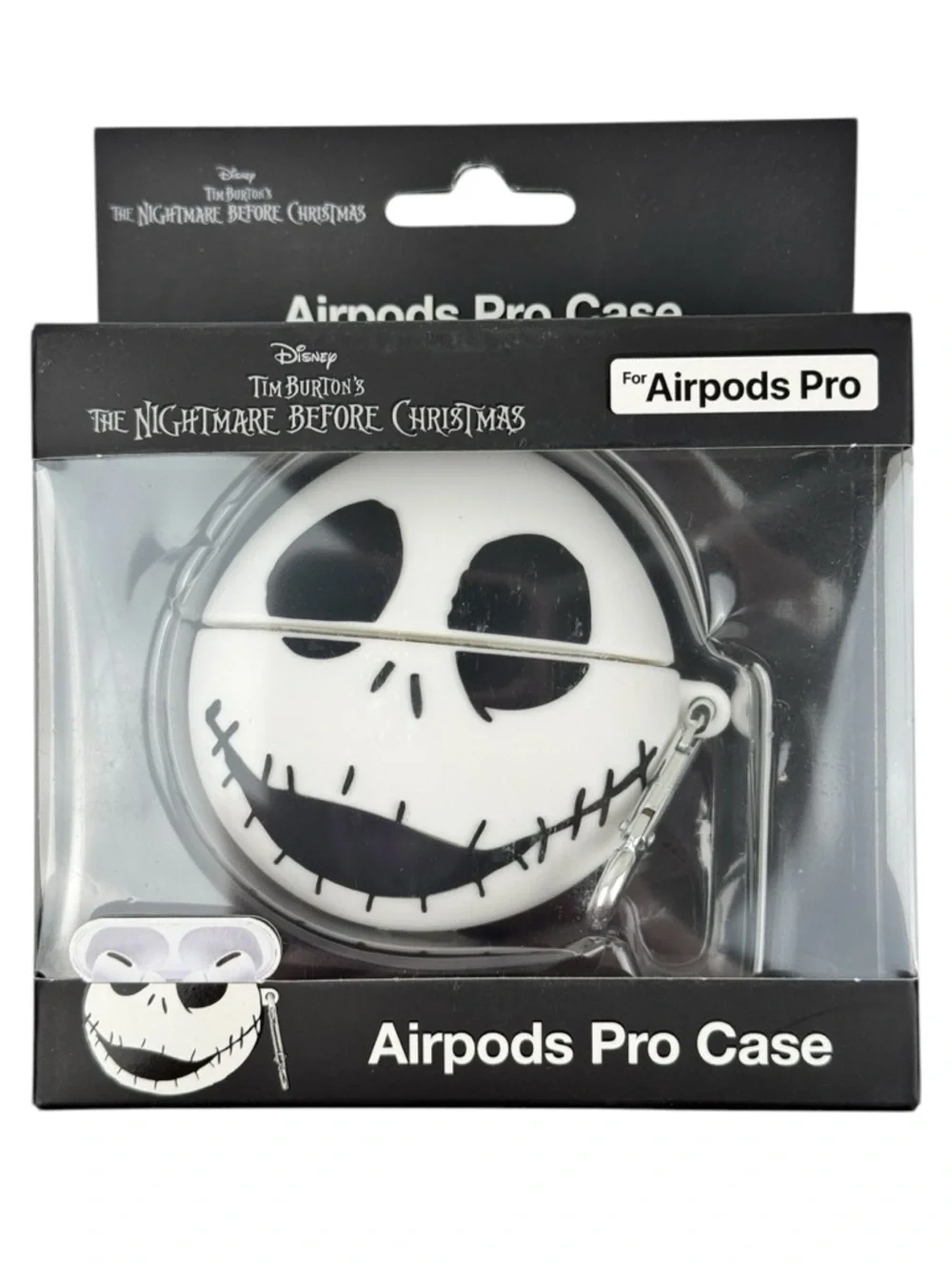 Nightmare Before Christmas Jack Skellington AirPods Pro Case 3D CultureFly NWT